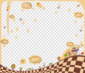 Drawing Line art Sketch, Sky under the city square frame transparent background PNG clipart