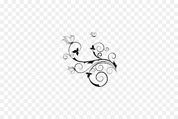 Drawing Line art Visual arts Clip art - fleurs arabesques 