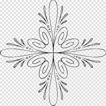 Drawing Line art Visual arts, decorative patterns transparent background PNG clipart
