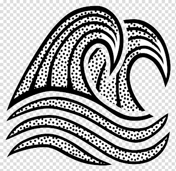 Drawing Line art Wave , wave transparent background PNG clipart