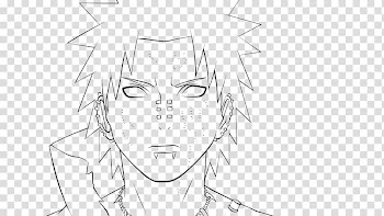 Drawing Line art Work of art Mangaka, naruto pain transparent background PNG clipart