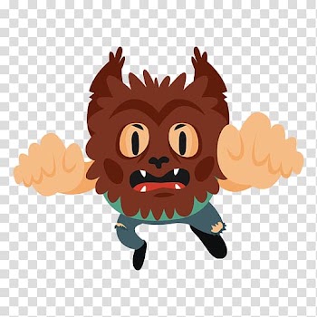 Drawing Monster Halloween Animation, cartoon halloween transparent background PNG clipart