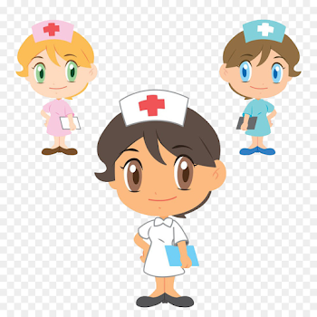 Drawing Nursing Illustration - Three doctors and nurses png ...
