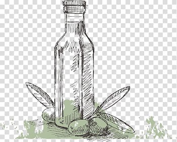 Drawing Olive oil Greek cuisine, oliveoil transparent background PNG clipart