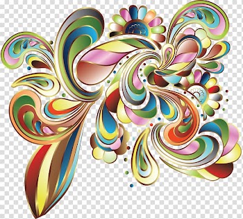Drawing Ornament Vignette Pattern, abstract pattern transparent background PNG clipart