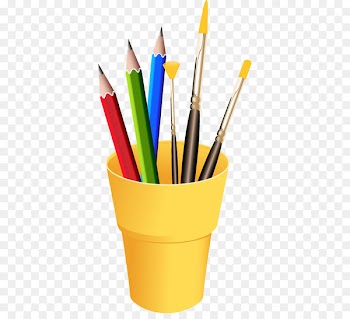 Drawing Painting Palette Clip art - Art stationery color pen 