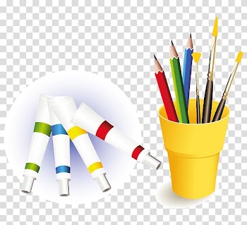 Drawing Painting Palette , Watercolor pen color element transparent background PNG clipart