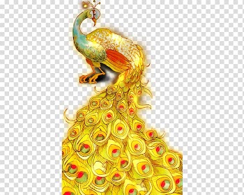 Drawing Painting Peafowl, Colorful hand-painted peacock transparent background PNG clipart