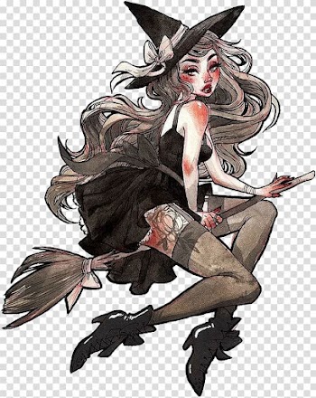 Drawing Painting Witchcraft, painting transparent background PNG clipart