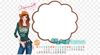 Drawing Paper Calendar - Cartoon Calendar 