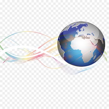 Drawing Photography Icon - Vector color curves and Earth 