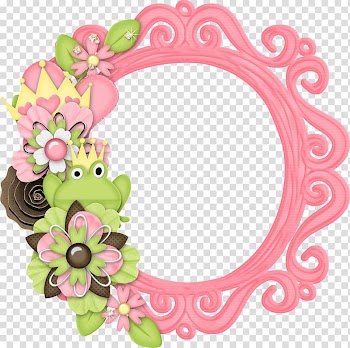 Drawing , pink frame transparent background PNG clipart