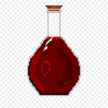 Drawing, Pixel Art, Sprite, Art, Potion, Work Of Art, Heart, Color, Online And Offline, Zurimar Inmobiliaria, Dark Knight, Red.