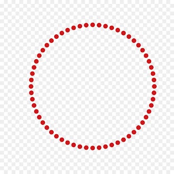 Drawing Rope Circle Clip art - Red circle totem 