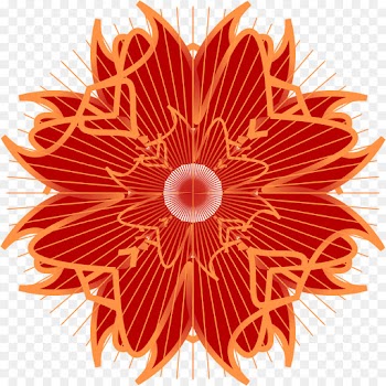 Drawing, Rosette, Computer Icons, Orange, Plant PNG