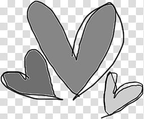 Drawing s, three hearts illustration transparent background PNG clipart