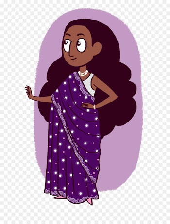 Drawing Sari Illustration Stevonnie Dress - zayn 