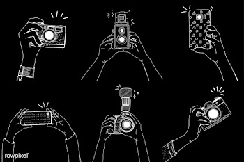 Drawing set of hands taking photos | Free stock vector - 315228