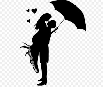 Drawing Silhouette Love Illustration Hug - wedding photography 