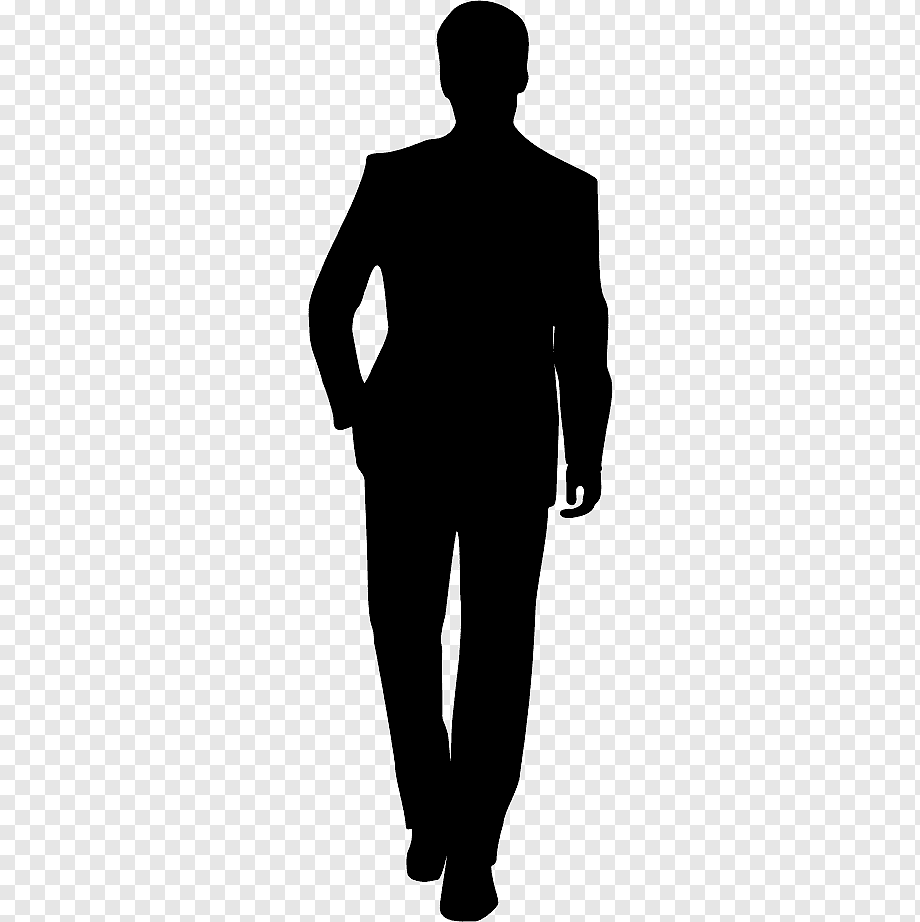 Drawing Silhouette Person, Silhouette, animals, logo, monochrome png