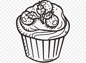 Drawing Sketch - Cake Vector 