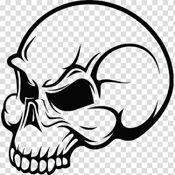 Drawing Skull Calavera , skull transparent background PNG clipart
