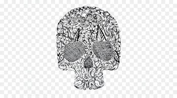 Drawing Skull Halloween - Skull Tattoo 