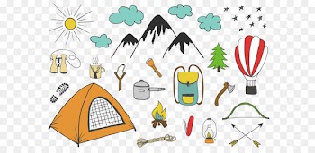 Drawing Stock photography Illustration - Camping gear 