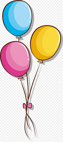 Drawing Toy balloon Illustration - A bunch of colored balloons 