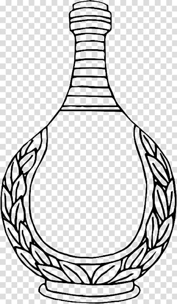 Drawing Vase Line art , Line Drawing POTTED Plant transparent background PNG clipart