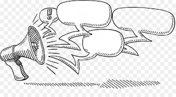 Drawing Vector graphics Image Illustration Royalty-free - Megaphone 