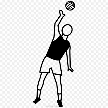 Drawing Volleyball Coloring book - volleyball 