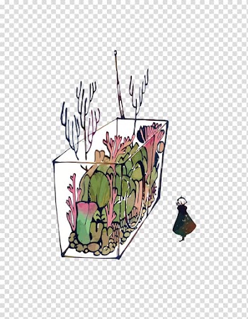 Drawing Watercolor painting, bonsai transparent background PNG clipart