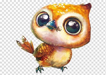 Drawing Watercolor painting Illustration, Cartoon bird transparent background PNG clipart