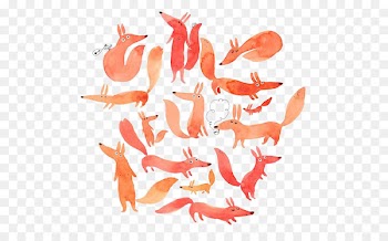 Drawing Watercolor painting Illustrator Illustration - Drawing Fox 