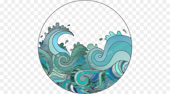 Drawing Wave Clip art - ocean waves 