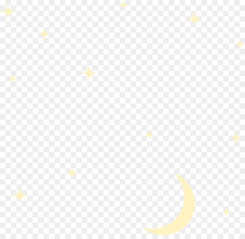 Drawing White - Yellow moon star 