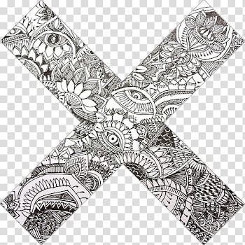Drawing Work of art Doodle, Line split transparent background PNG clipart