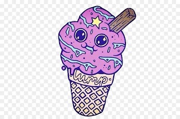 Drawing Yandex Search Diary VKontakte History - unicorn ice cream 