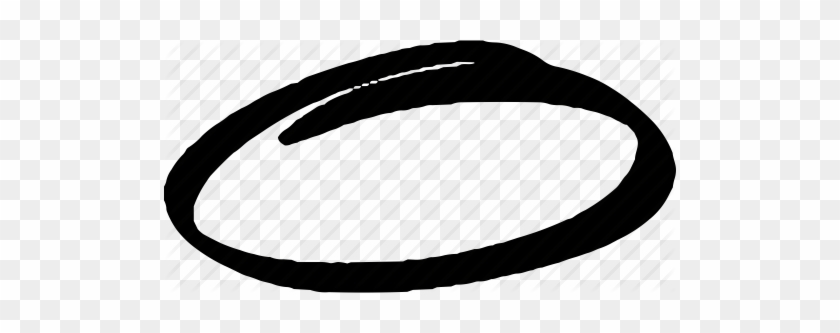 Drawn Circle Icon - Hand Drawn Circle Png