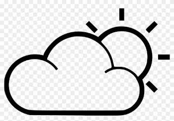 Drawn Cloud Svg - Cloud Sun Drawing Png