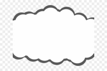 Drawn Clouds Clip Art - Cloud Clip Art