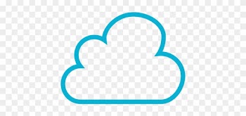 Drawn Clouds Transparent - Nuvem Azul Png