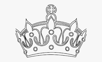 Drawn Crown Transparent Background - Png Keep Calm Crown #195159 ...