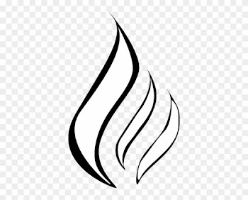 Drawn Flame Candle Flame - Natural Gas