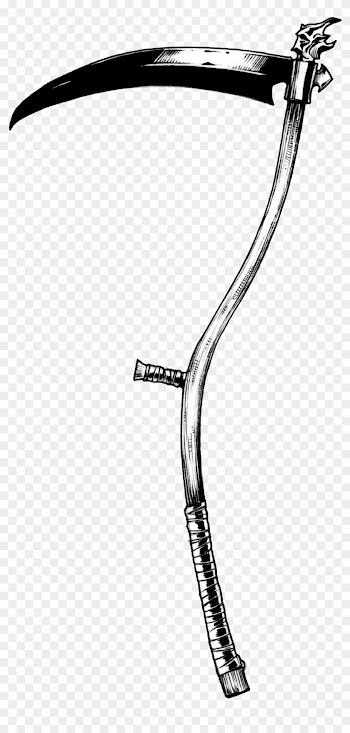 Drawn Scythe Wolf - Reaper Scythe