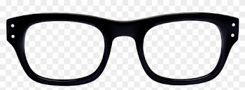 Drawn Spectacles Transparent - Specs Frame Png