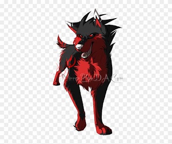 Drawn Wolf Red Wolf - Gray Wolf