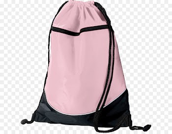 Drawstring Bag Backpack Zipper Clothing - Black and White Volleyball Sayings 