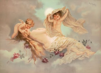 Dream of love (1894) aesthetic | Free Photo - rawpixel
